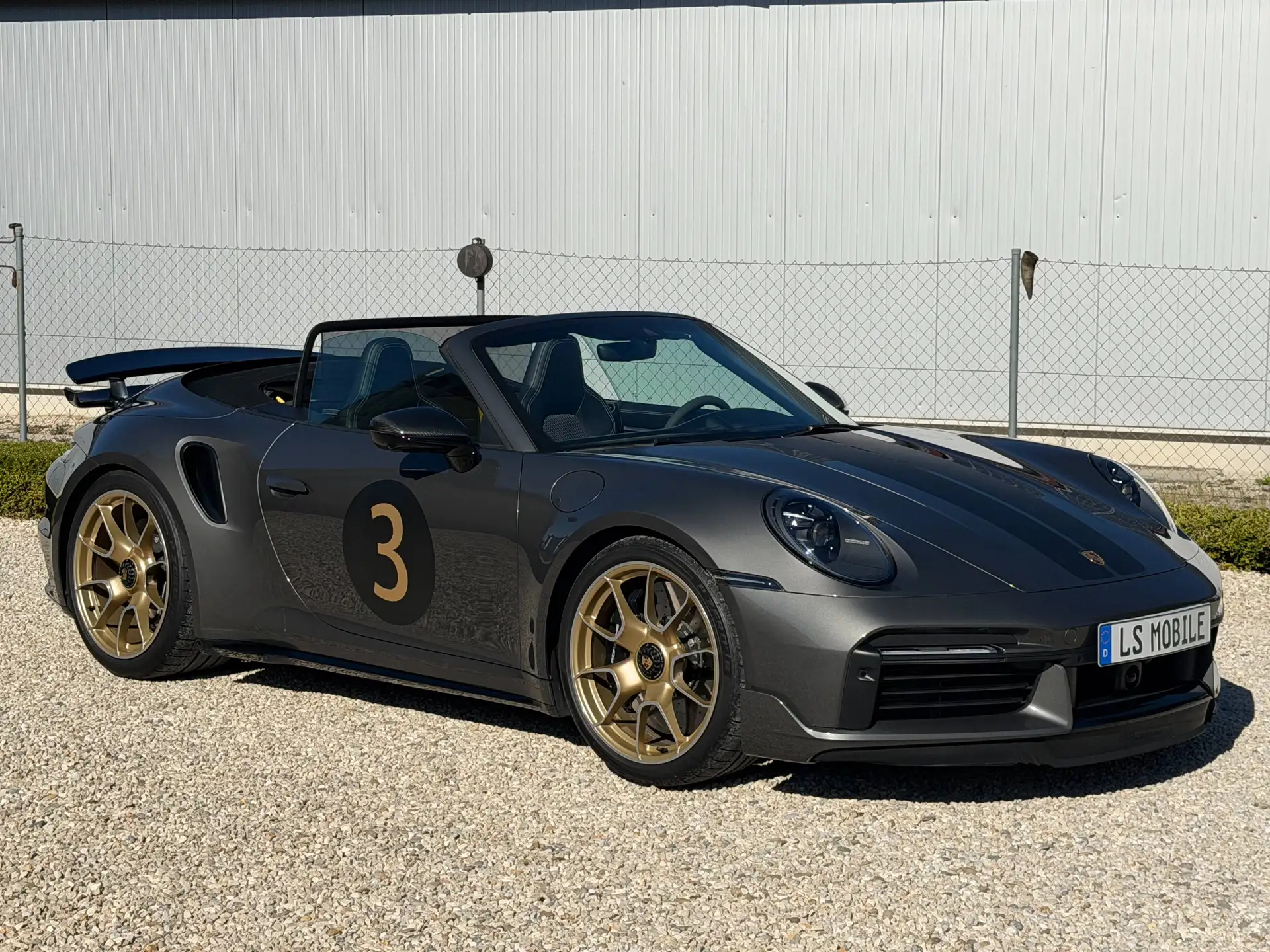 포르쉐 911 Turbo S Cabriolet 2021 건메탈 사진 5
