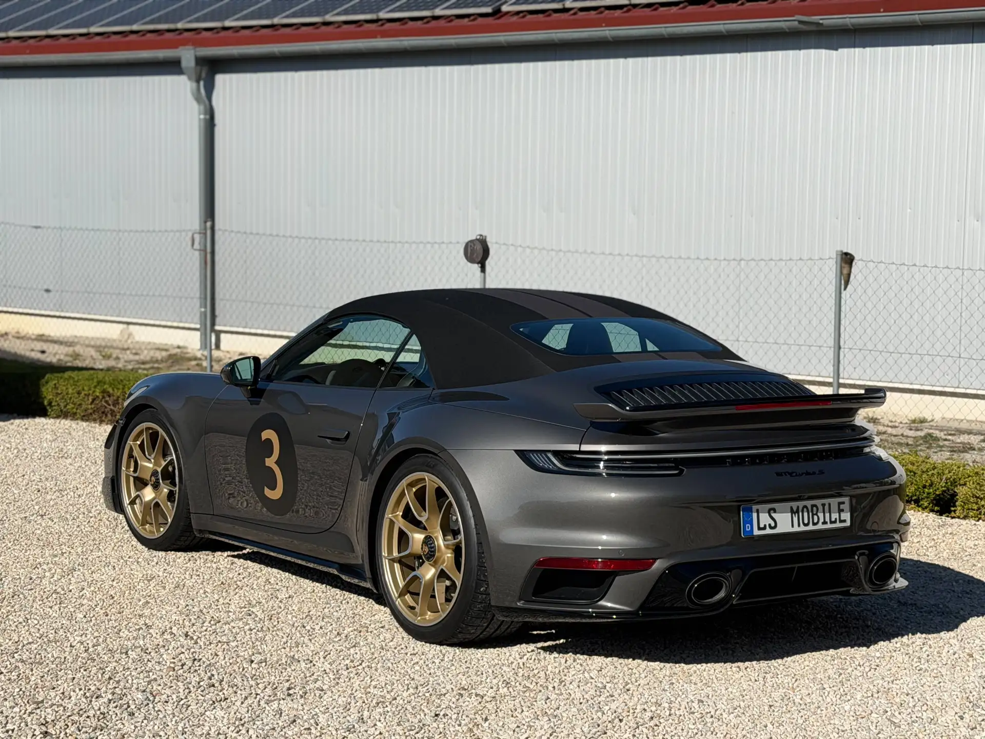 포르쉐 911 Turbo S Cabriolet 2021 건메탈 사진 8