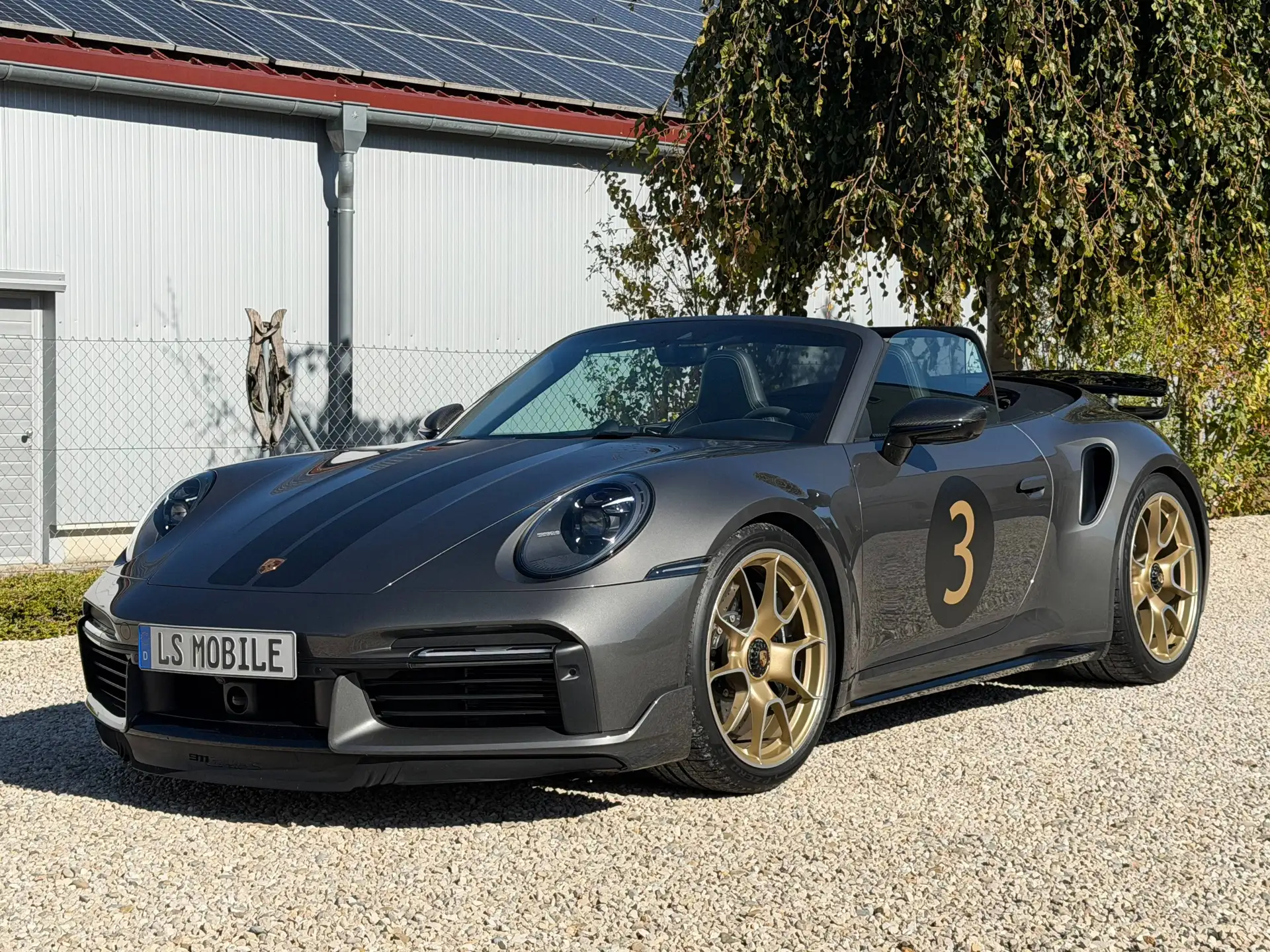 포르쉐 911 Turbo S Cabriolet 2021 건메탈 사진 1