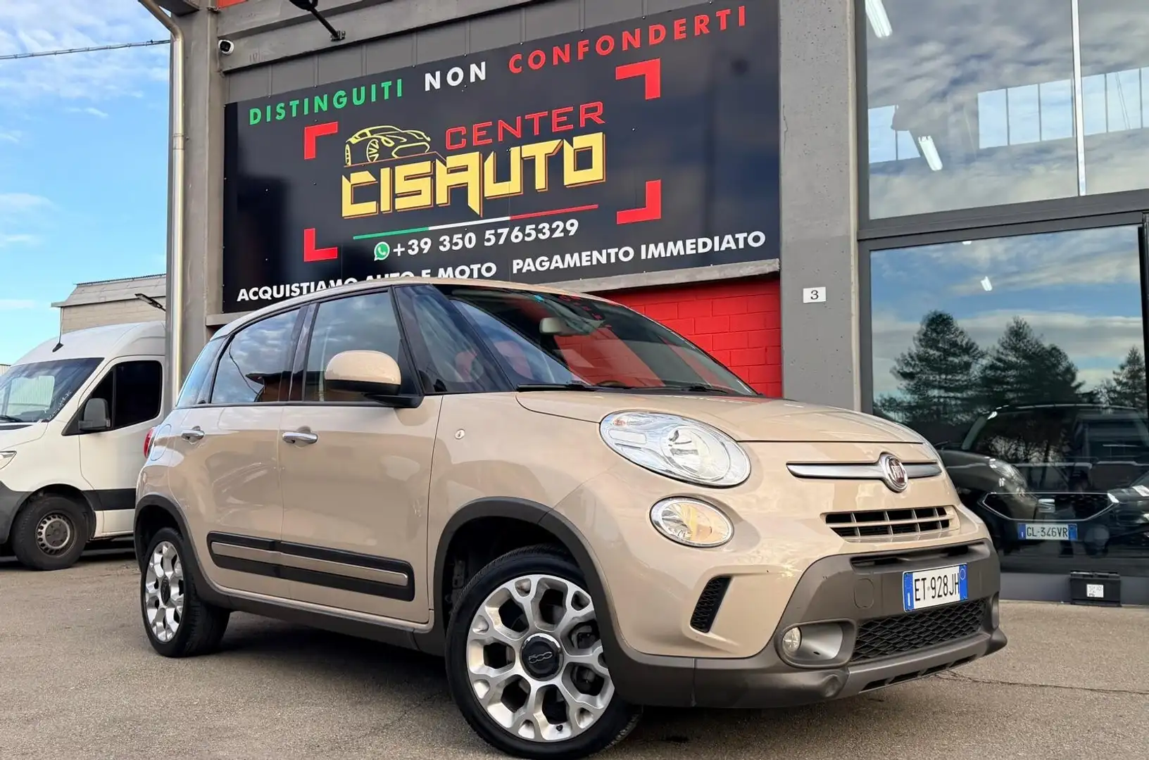 Fiat 500L 500L 1.3 Multijet 85 CV Dualogic Trekking Beige - 1