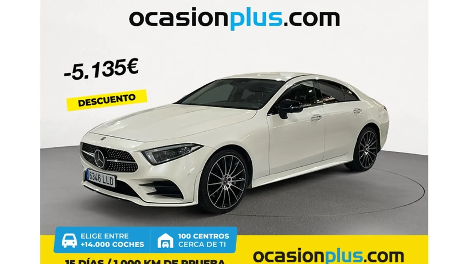 Mercedes-Benz CLS 400 400d 4Matic Aut. Blanc - 1