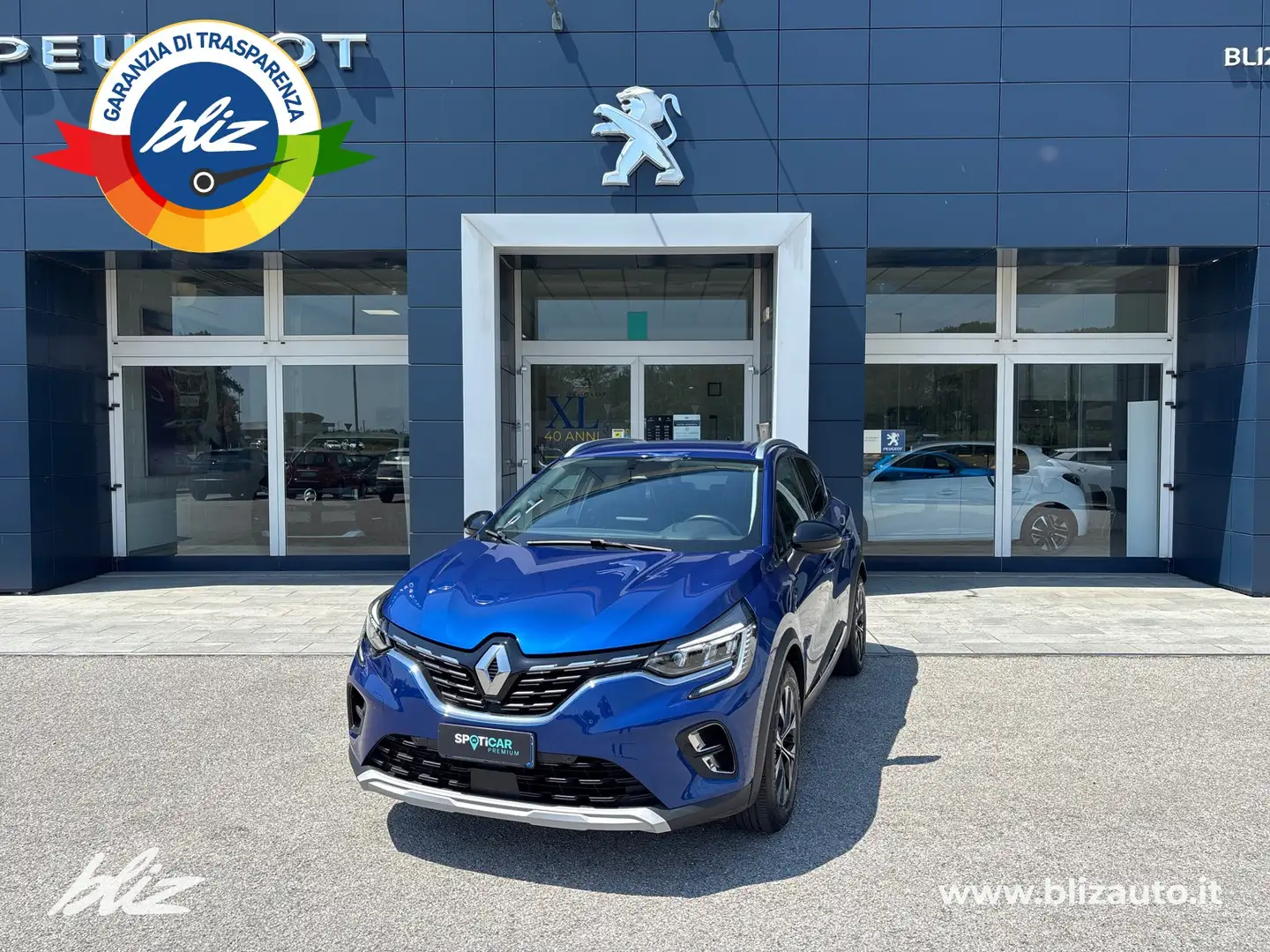 Renault Captur 1.6 e-tech full hybrid techno 145cv auto Blu/Azzurro - 1