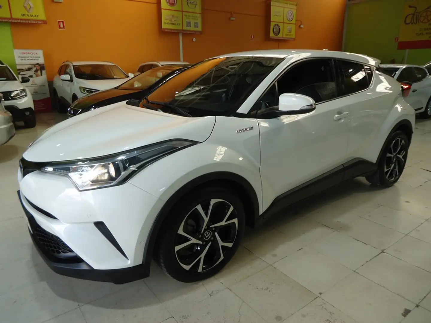 Toyota C-HR 125H Advance Blanc - 1