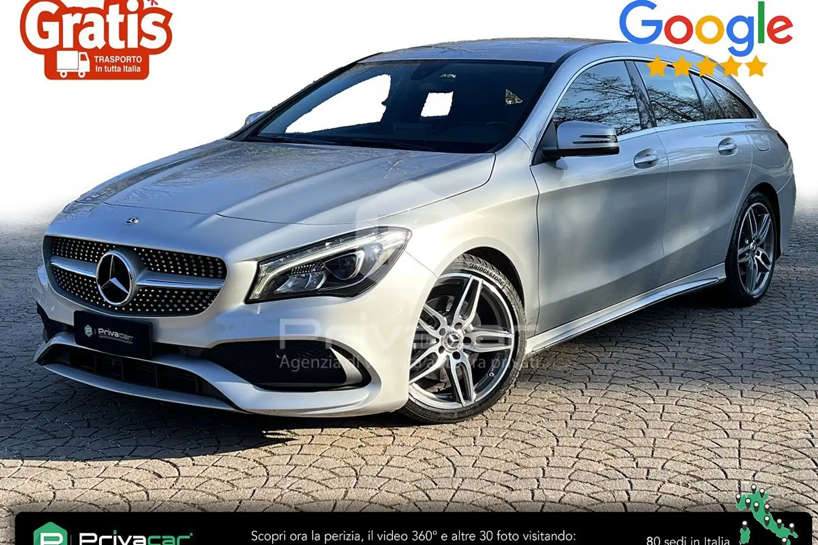 Mercedes-Benz CLA 220 CLA 220 d Automatic 4Matic Shootin Brake Sport AMG Gümüş rengi - 1