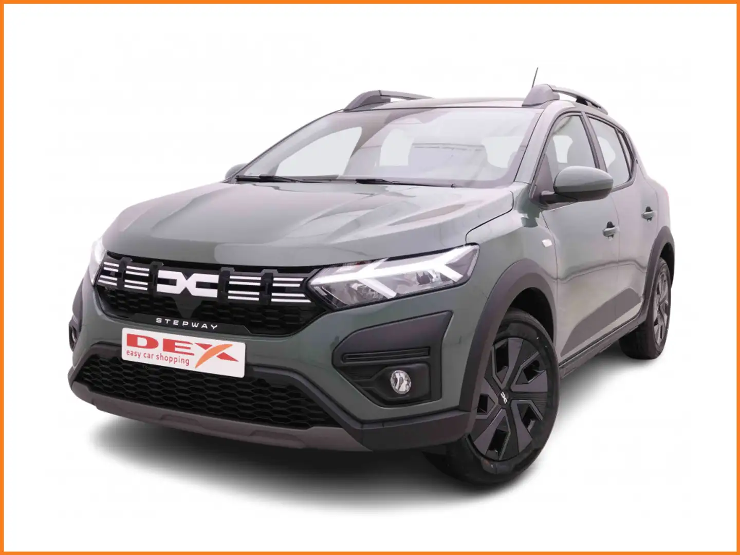 Dacia Sandero 1.0 TCe 90 Stepway Expression + Climate Pack Groen - 1