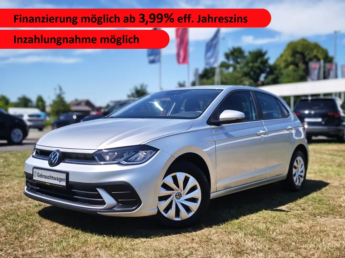 Volkswagen Polo 1.0 LED*Klima*DigiCockpit* Silber - 1