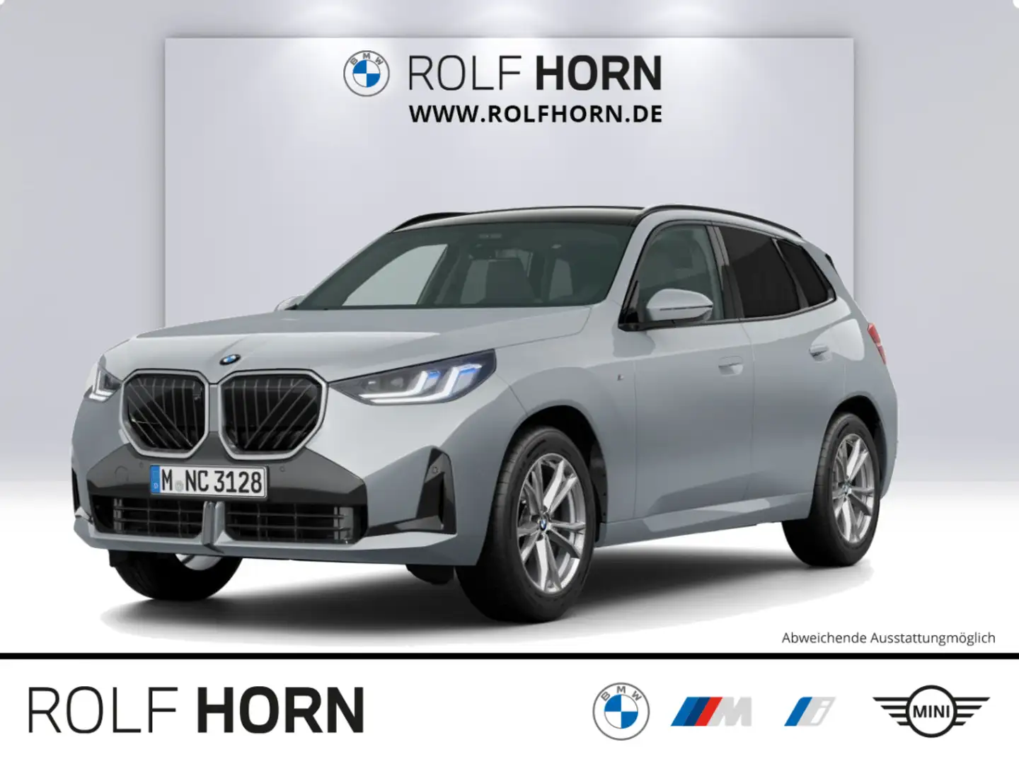 BMW X3 xDrive20 M Sportpaket Pano RfKam AHK Navi h/K Grau - 1