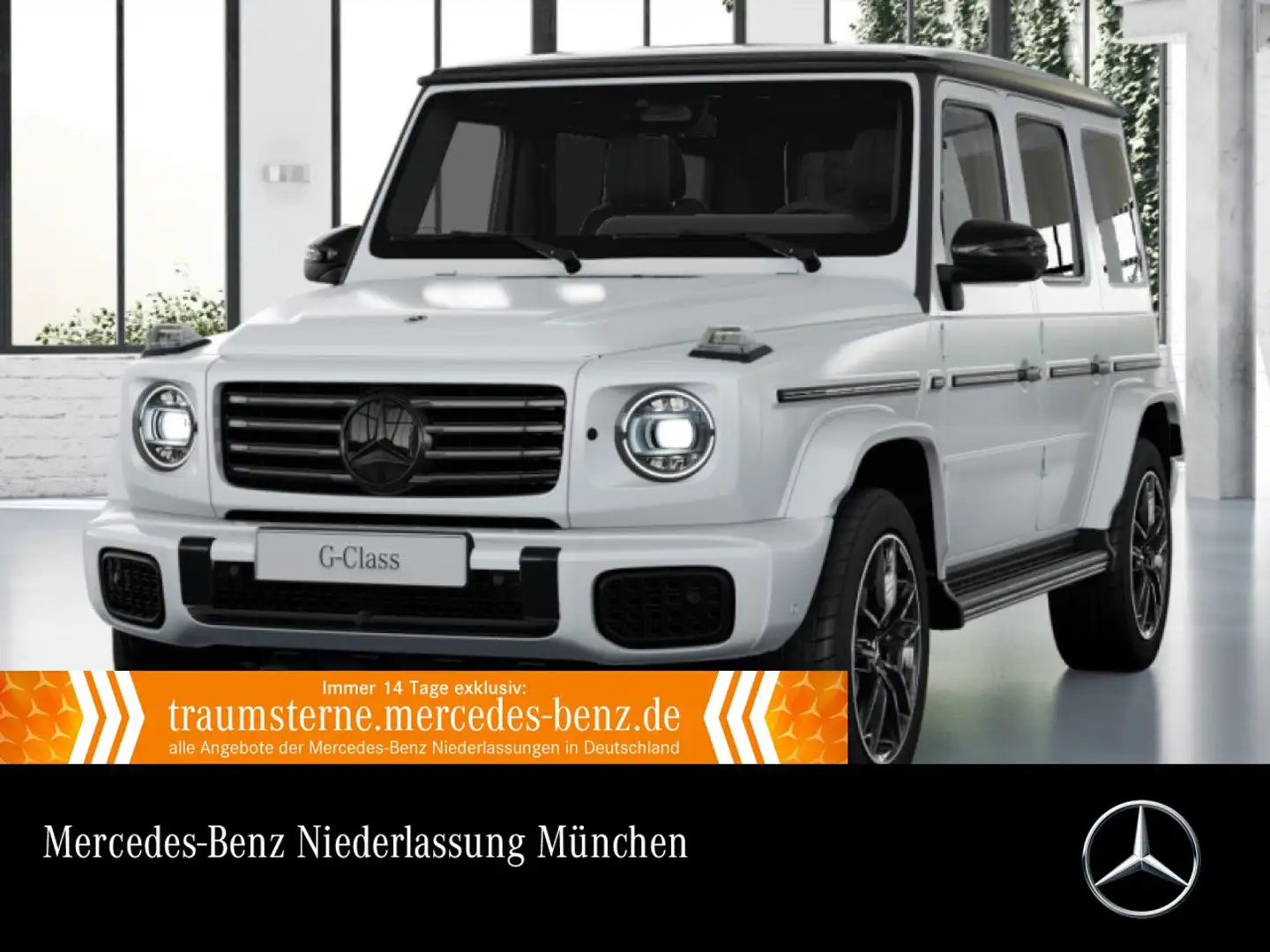 Mercedes-Benz G 500 AMG Burmester 3D 360° Stdhzg Multibeam SHD Weiß - 1