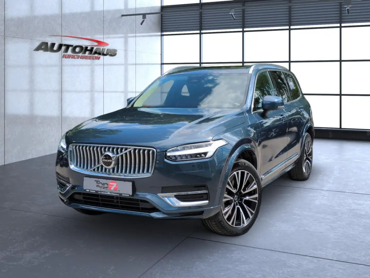 Volvo XC90 T8 Recharge Ultra Bright Plug-In Hybrid AWD Blau - 2