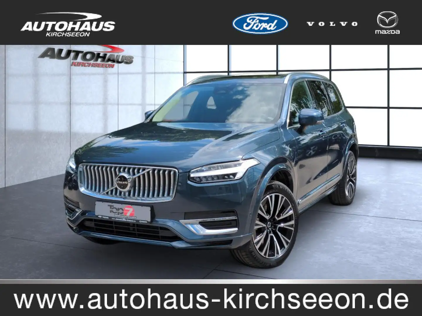 Volvo XC90 T8 Recharge Ultra Bright Plug-In Hybrid AWD Blau - 1