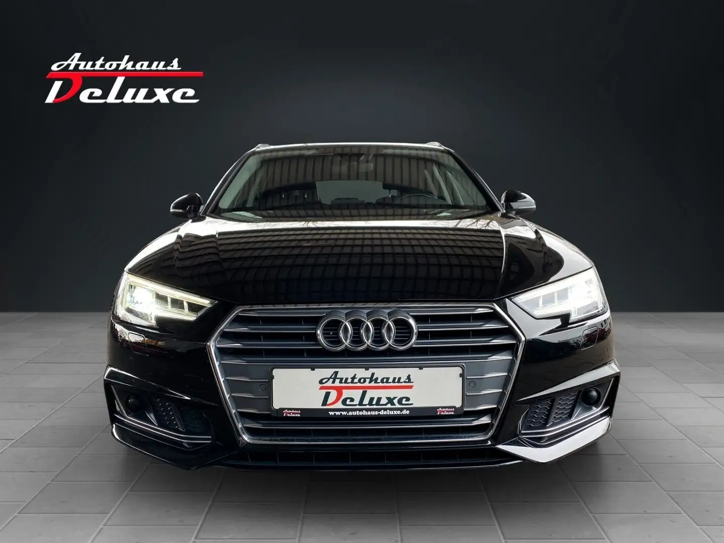 Audi A4 2,0 TDI AVANT S-LINE NAVI-KAMERA-ACC-LED-AHK Schwarz - 2