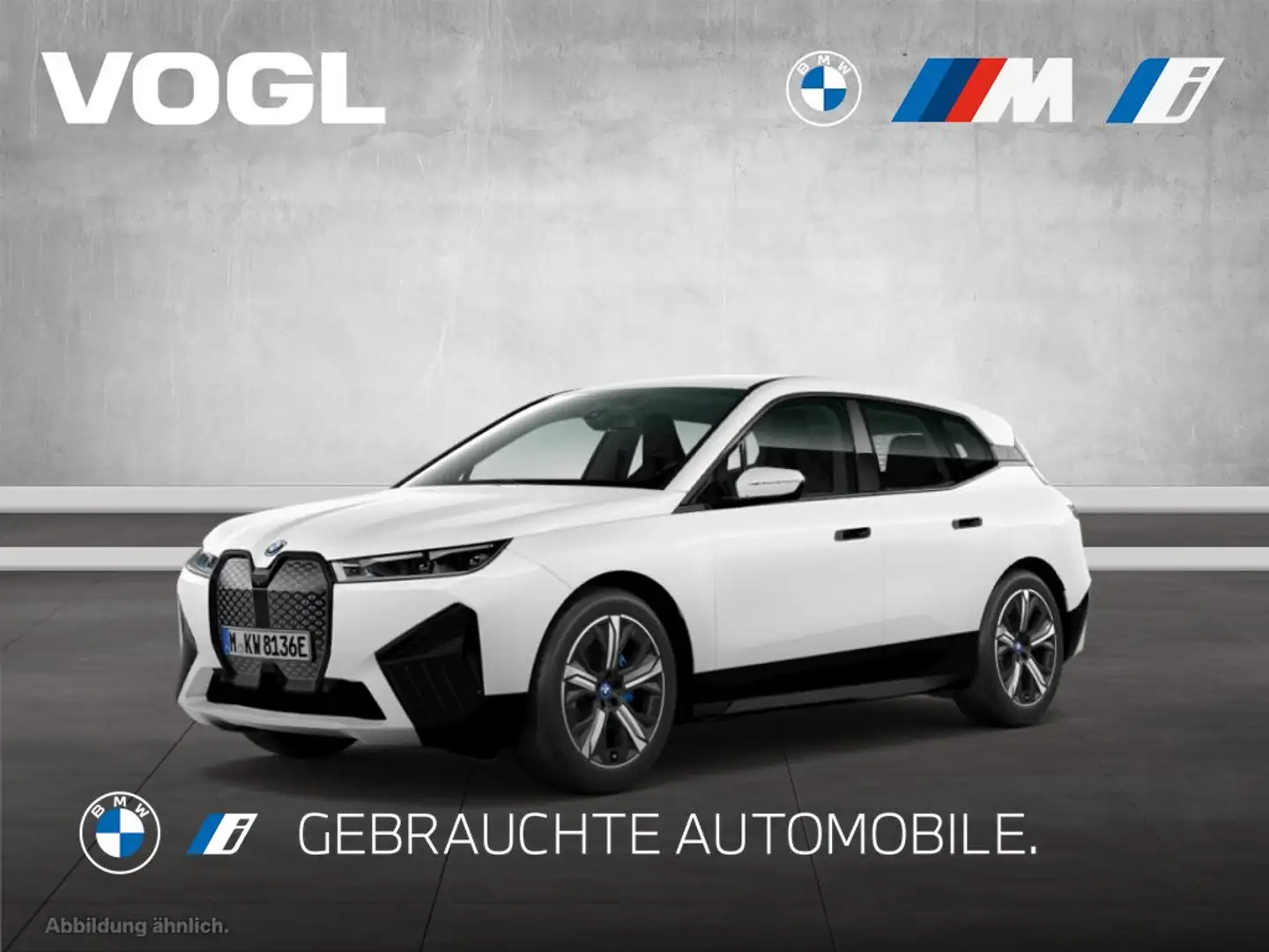 BMW iX xDrive40 LHZ Rückfahrkamera PDC Wit - 1
