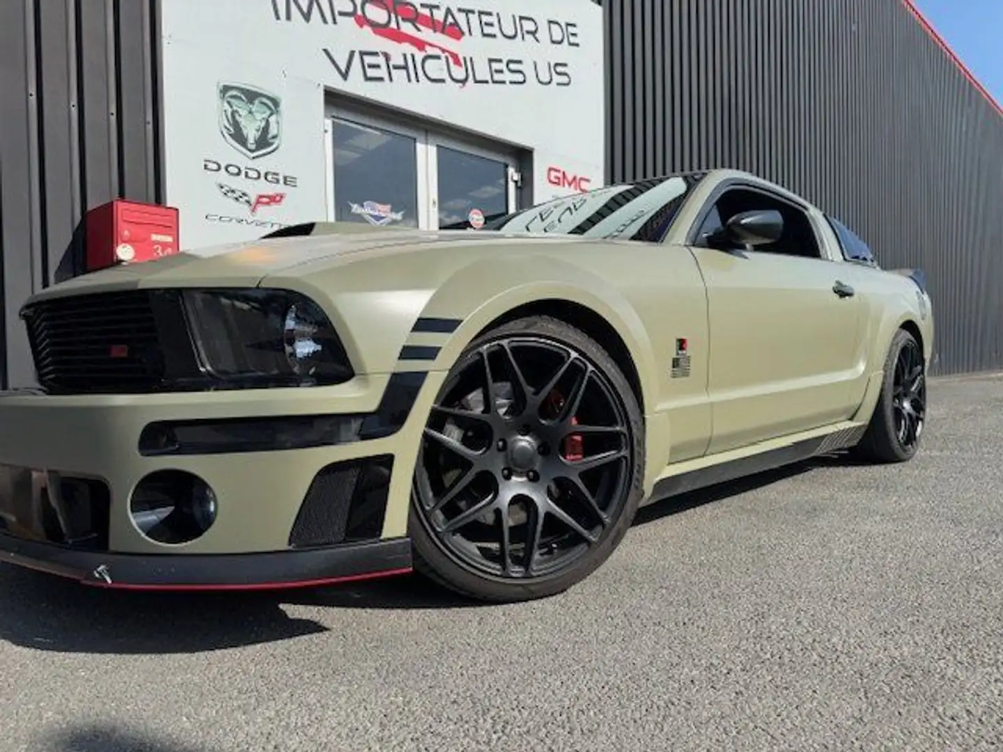 Ford Mustang GT V8 ROUSH STAGE 3 Groen - 2