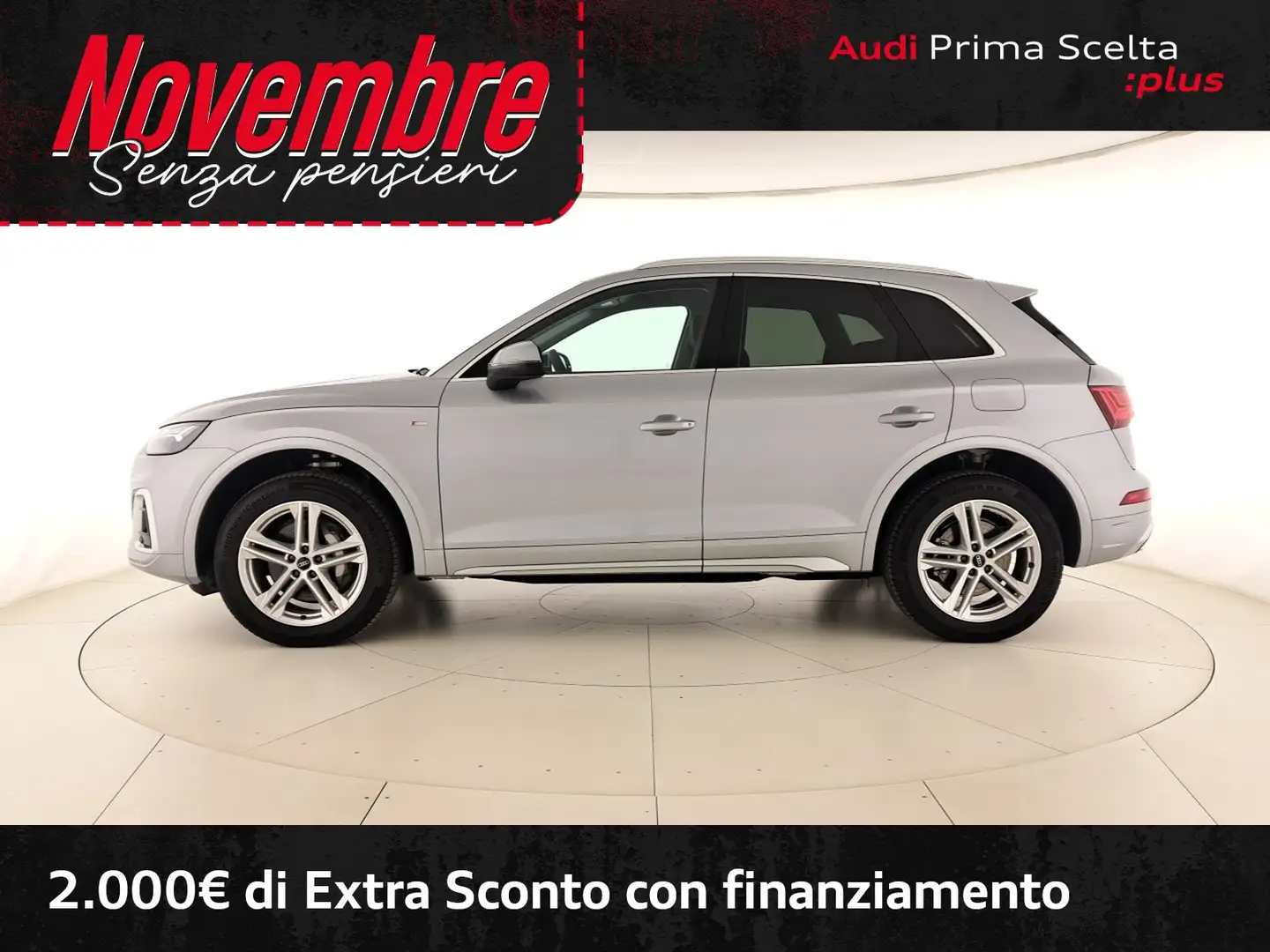 Audi Q5 55 2.0 tfsi e s line quattro s-tronic Argent - 2