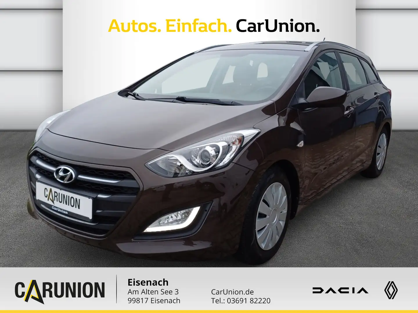 Hyundai i30 Blue Kombi 1.6 GDi Trend Marrón - 1