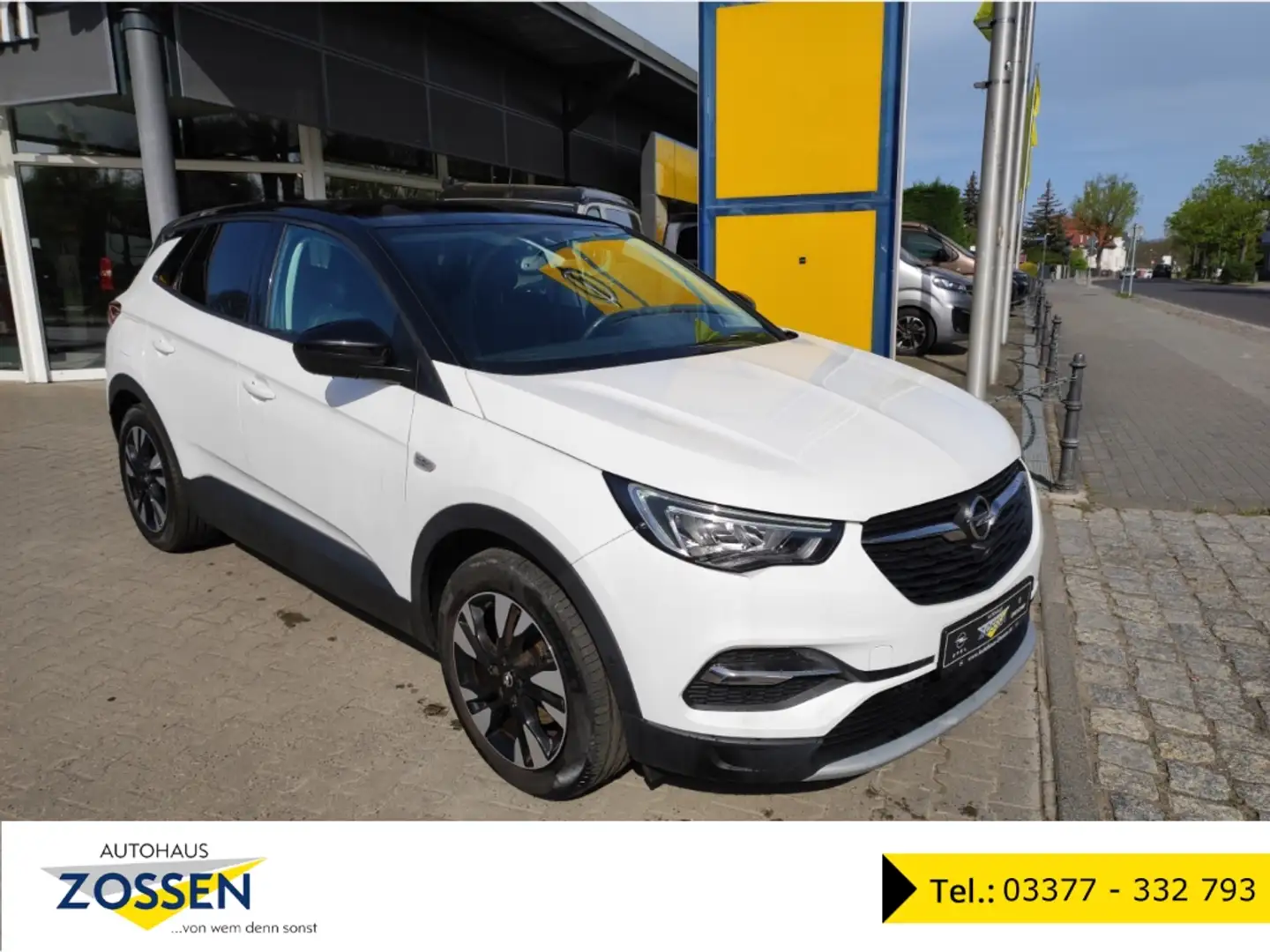 Opel Grandland Eleg. 1.5 D Navi+Kamera+LED+El. Heckk. Weiß - 1