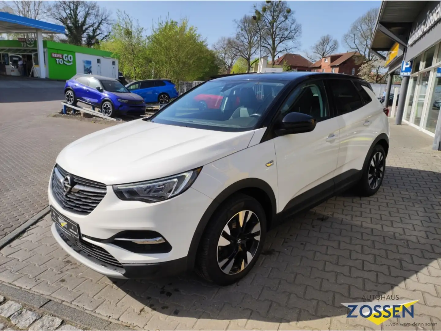Opel Grandland Eleg. 1.5 D Navi+Kamera+LED+El. Heckk. Weiß - 2