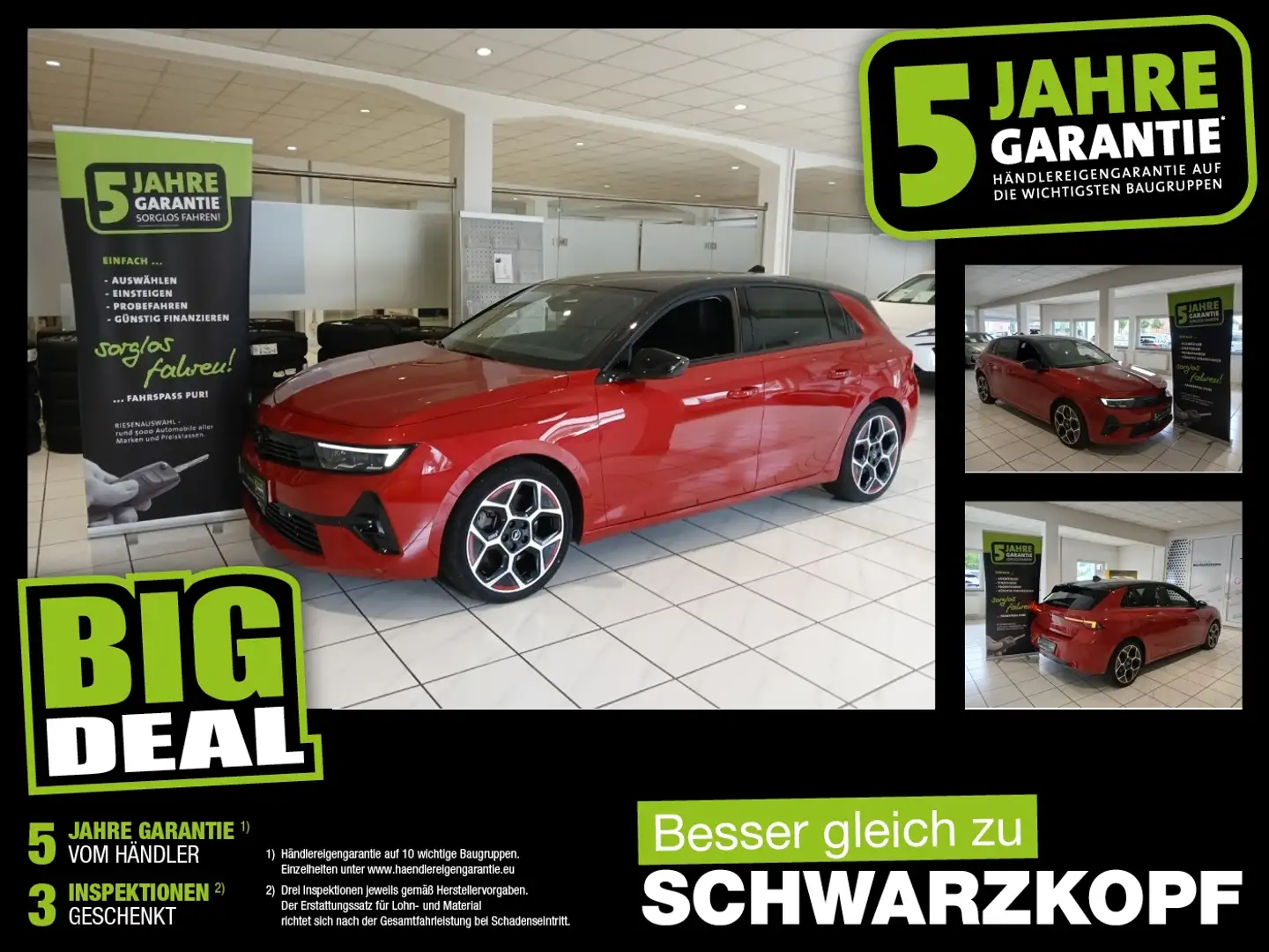 Opel Astra L 1.6T LED+Navi+Sitzheizung+Klima+USB Rot - 1