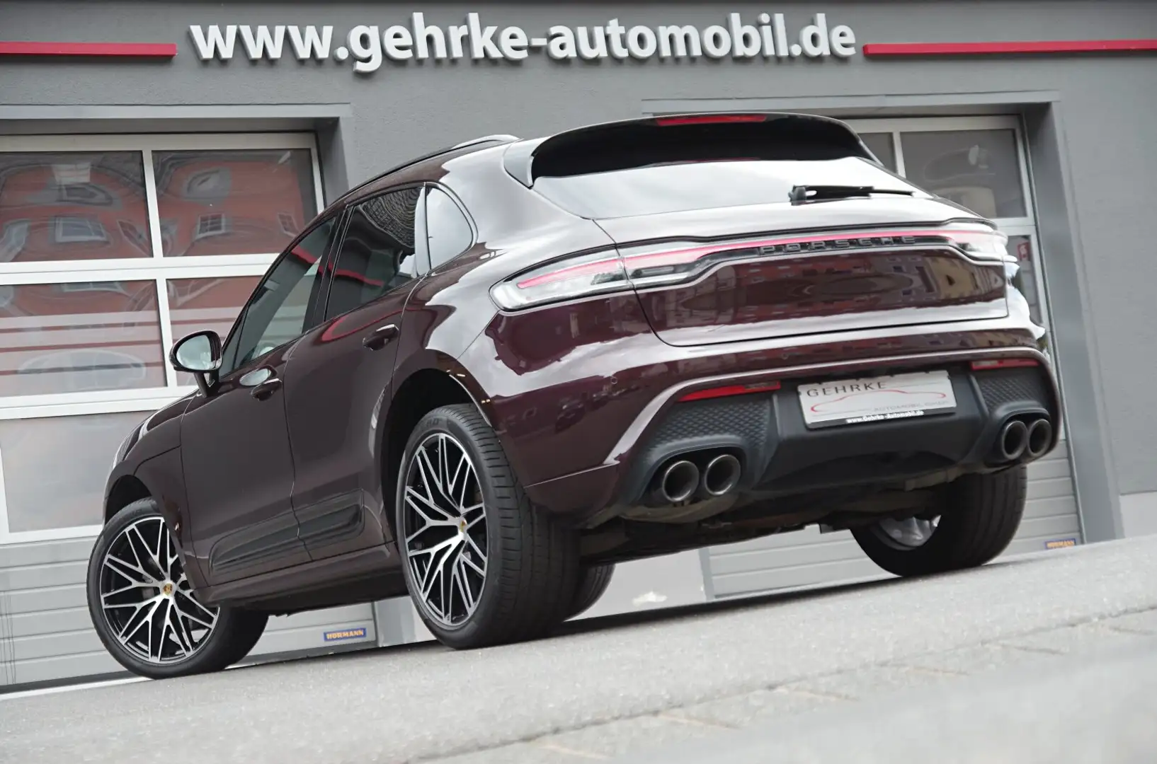 Porsche Macan Macan*18-Wege,AHK,ACC,Chrono,Pano,Sitzlüft.,360° Rot - 2