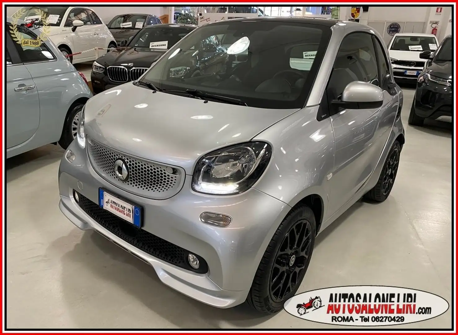 smart forTwo Passion 1.0 71cv Twinamic Argento - 1