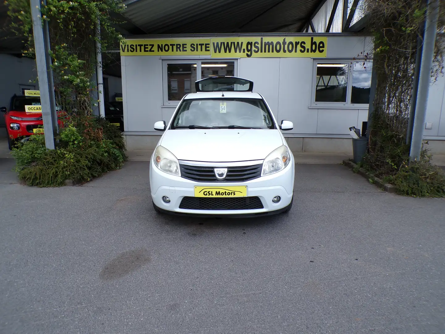 Dacia Sandero 1.1i 75cv blanc 04/12 61.533km 1ere main Airco USB Blanc - 2
