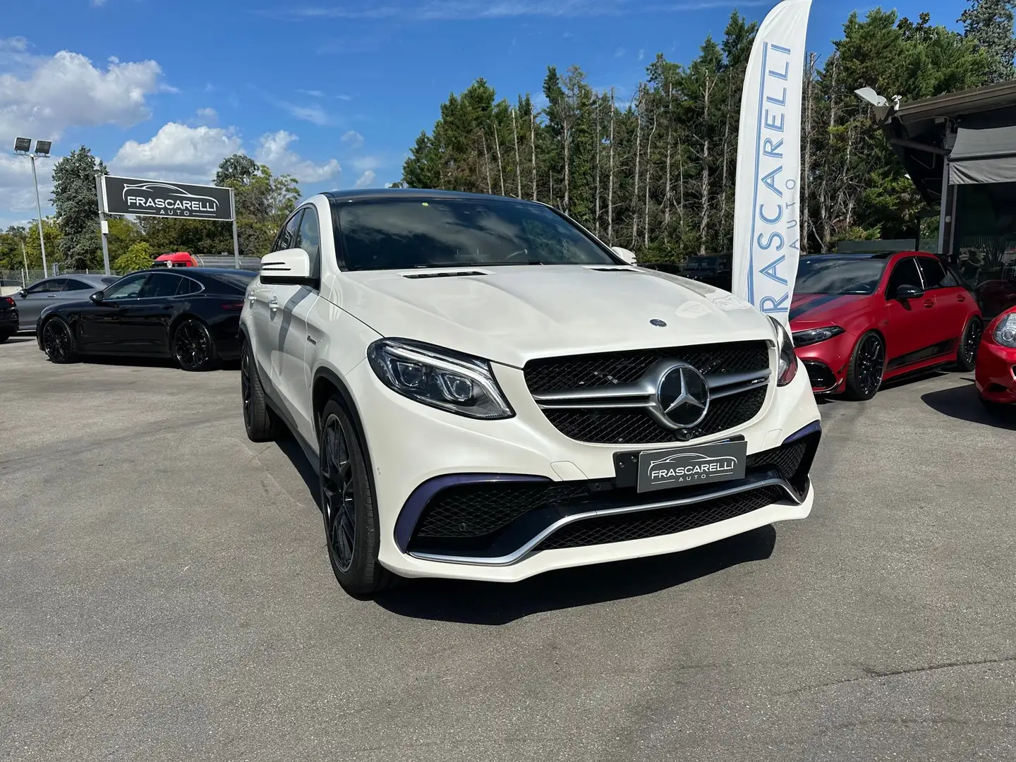 Mercedes-Benz GLE 63 AMG S Coupe  4matic  /strafull /tv/tetto/km doc. Bianco - 1