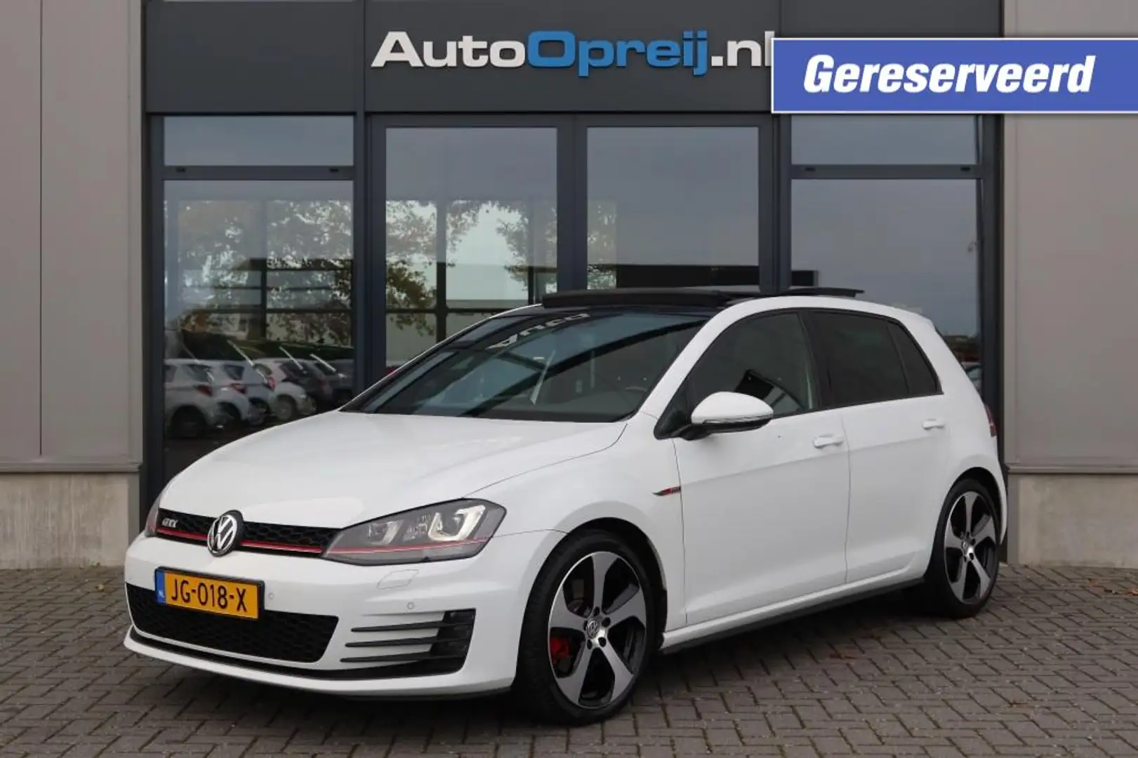 Volkswagen Golf GTI 2.0 TSI GTI Edition 40 Clima, NAVI, Schuif/kanteld Blanc - 1
