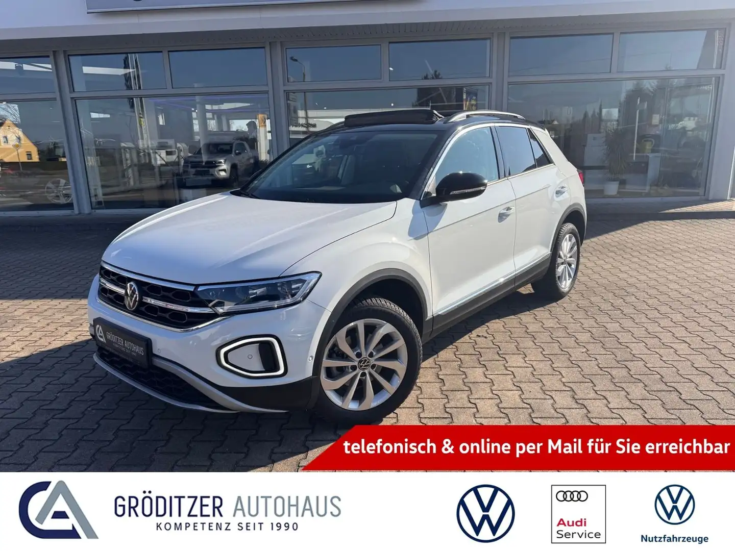 Volkswagen T-Roc Style NAV|CAM|DACH Bianco - 1