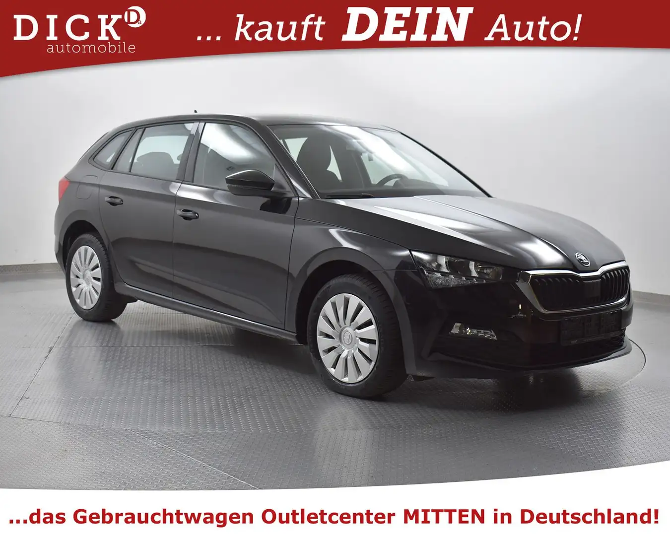 Skoda Scala 1.6d Active LED+SITZHZ+PDC+TEMP+SPUR+DAB Noir - 1