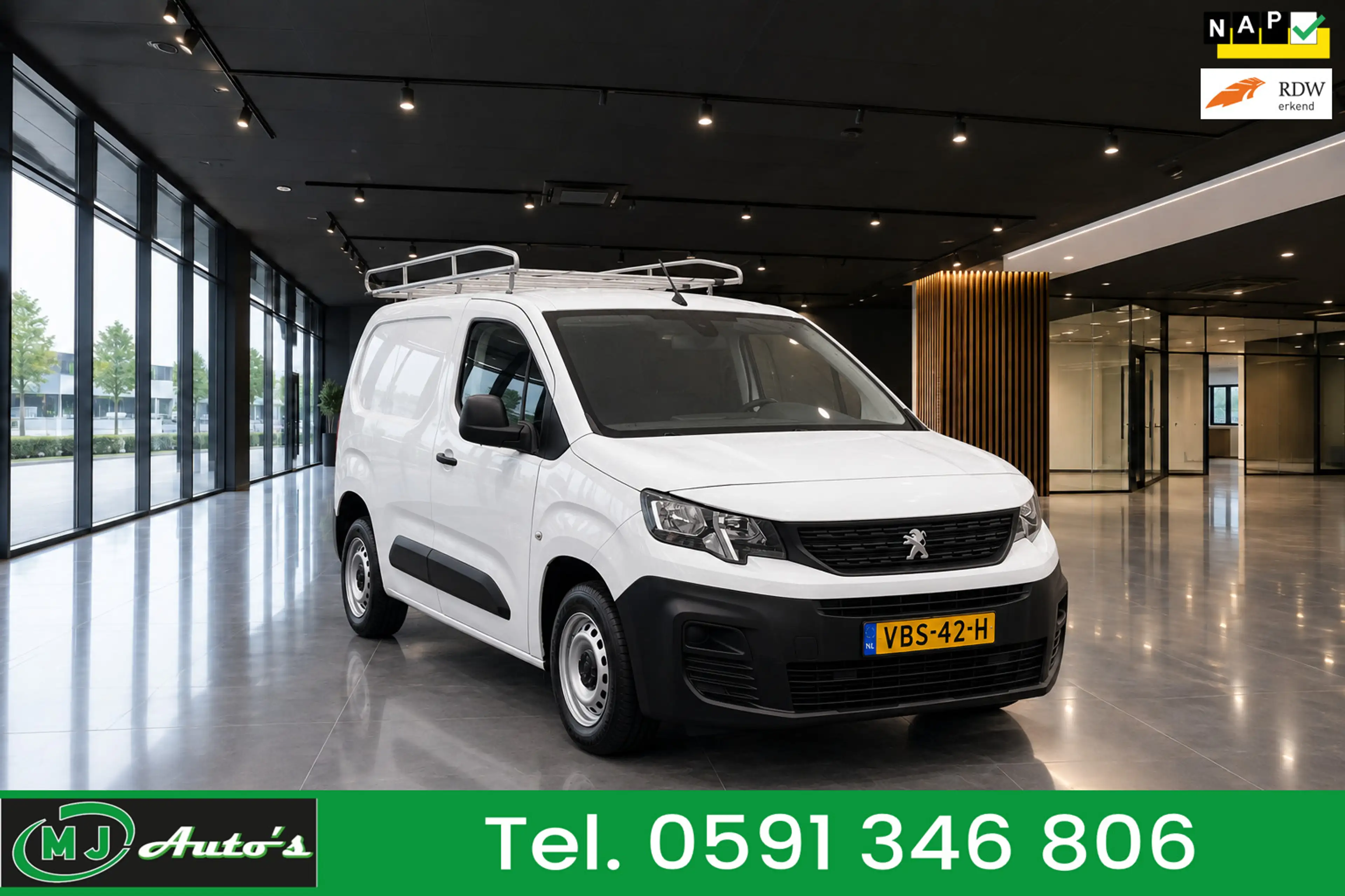 Peugeot Partner 1.5 BLUEHDI PRO AIRCO 148.170KM-NAP