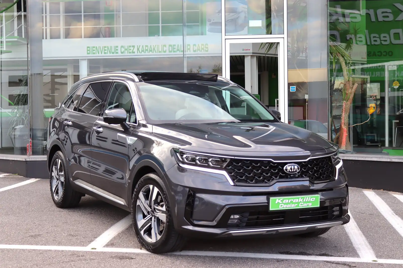 Kia Sorento 1.6GDI 180CV MHEV TOIT PANO HEADUP FULL OPTIONS Grau - 1