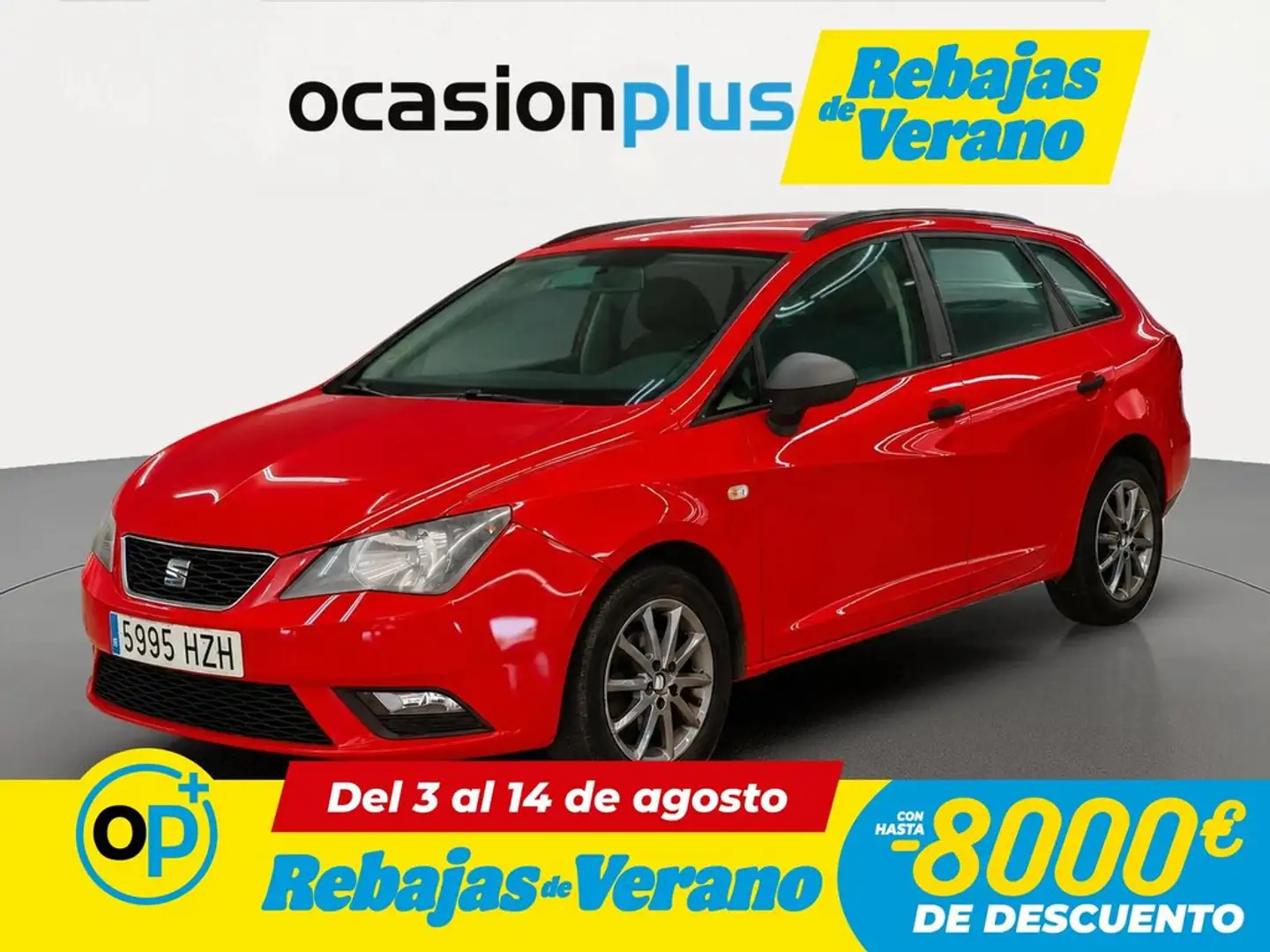 SEAT Ibiza ST 1.6TDI CR Reference Rojo - 1