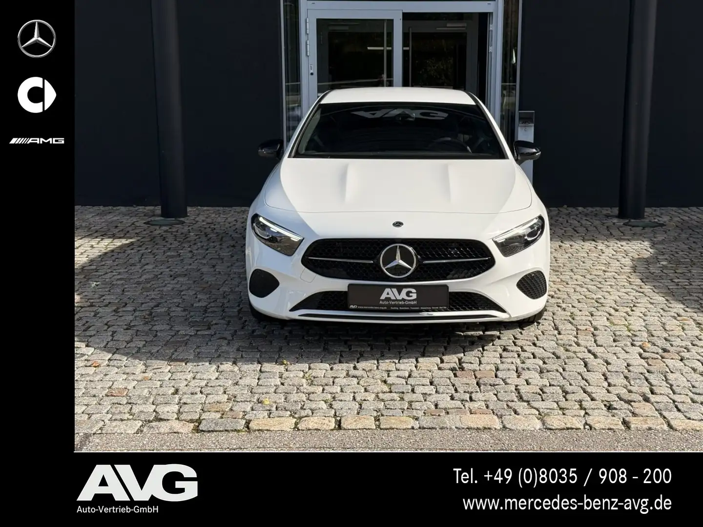 Mercedes-Benz A 180 A 180 Progressive Advanced Multibeam Night 360° White - 2