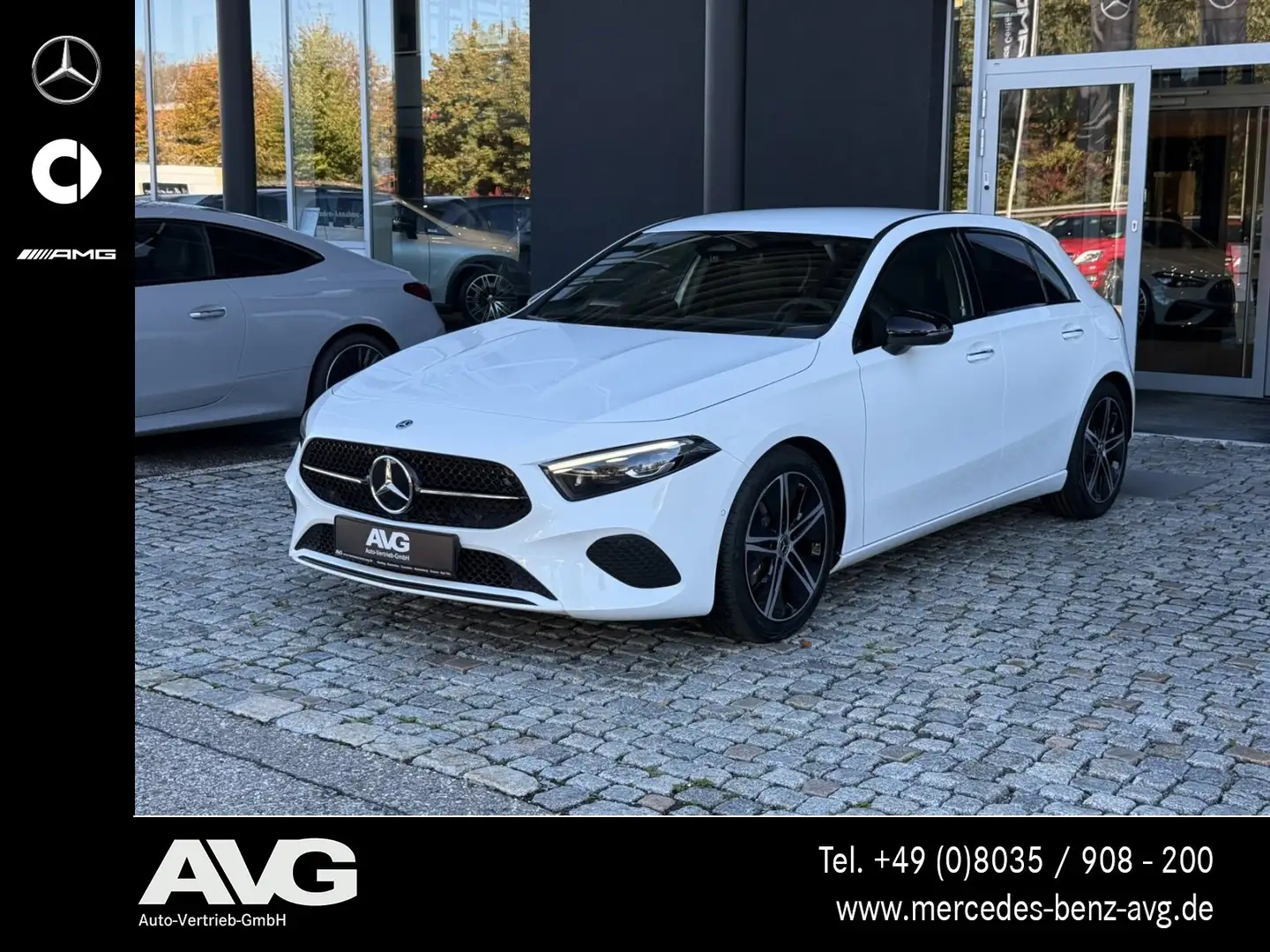 Mercedes-Benz A 180 A 180 Progressive Advanced Multibeam Night 360° White - 1