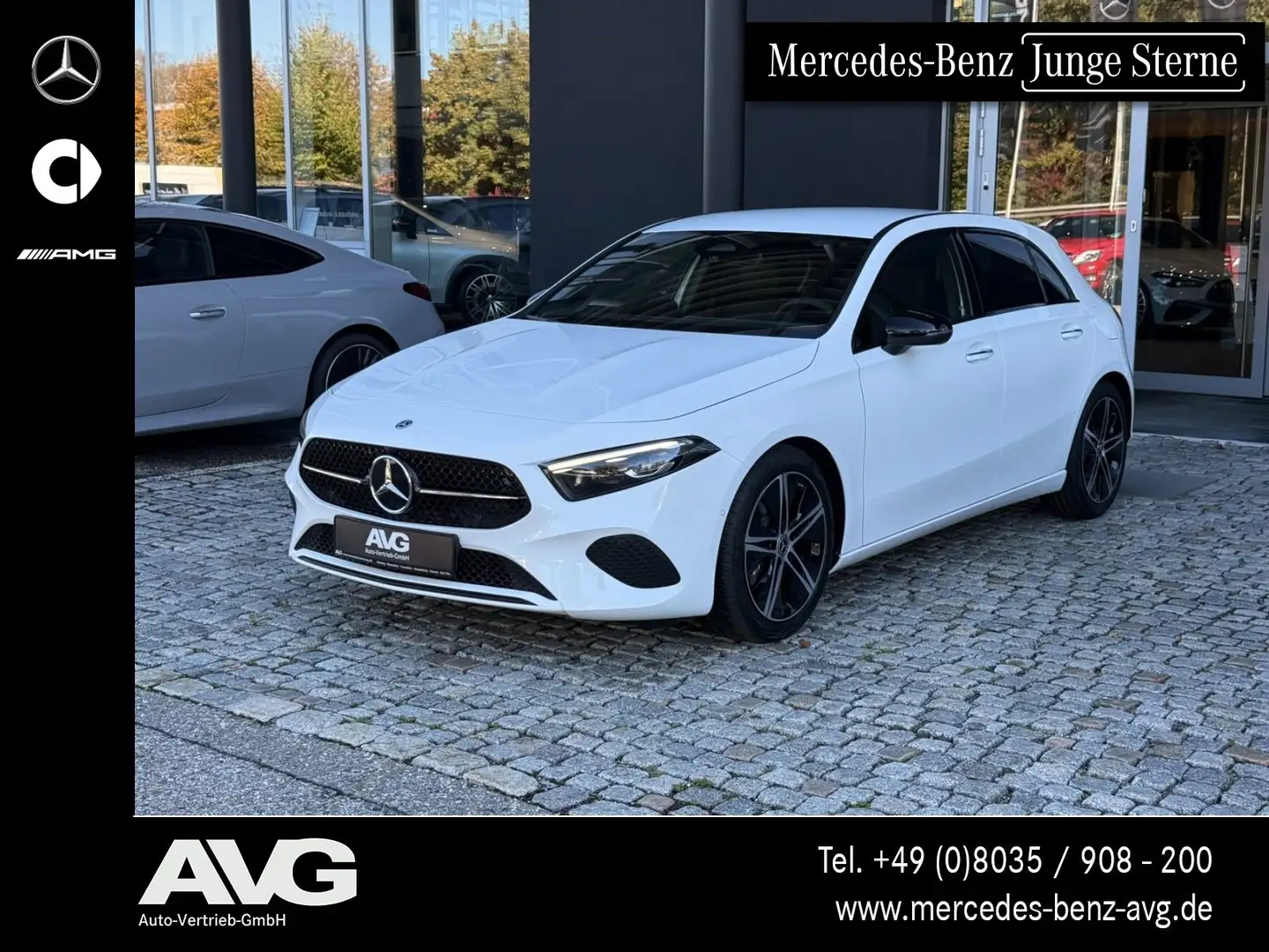 Mercedes-Benz A 180 A 180 Progressive Advanced Multibeam Night 360° Bianco - 1