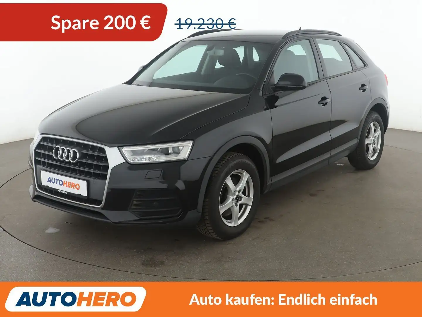 Audi Q3 2.0 TDI *NAVI*TEMPO*LED*PDC*SHZ* Schwarz - 1