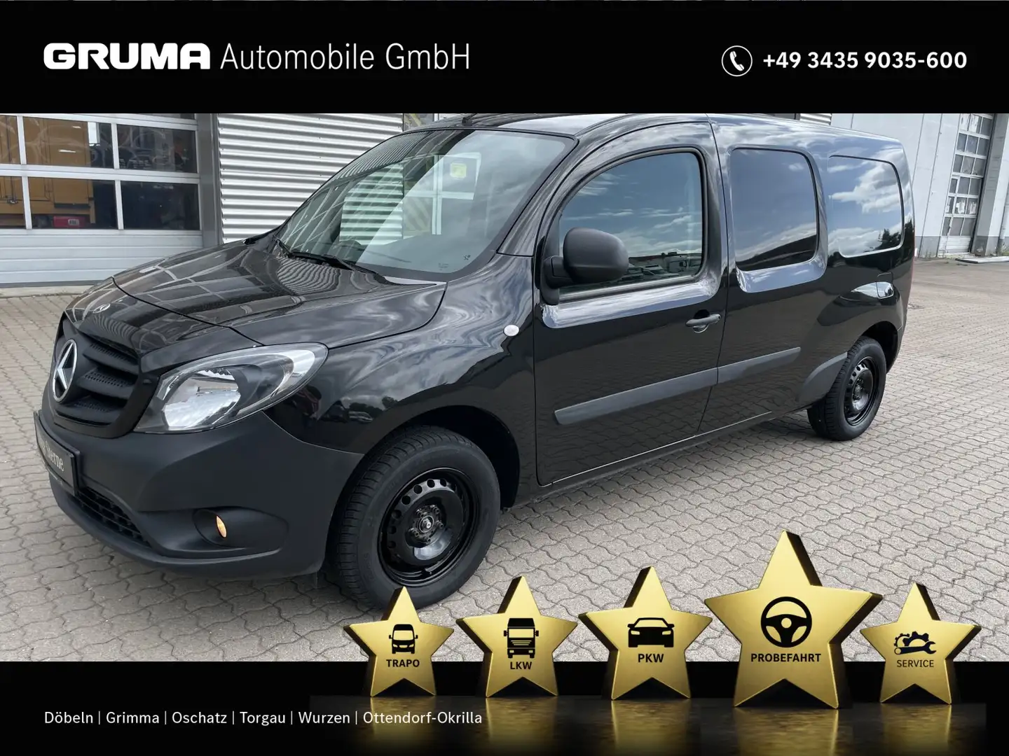 Mercedes-Benz Citan Citan 111 CDI Kasten Extralang RADIO+2 SITZE+ZV Negro - 1