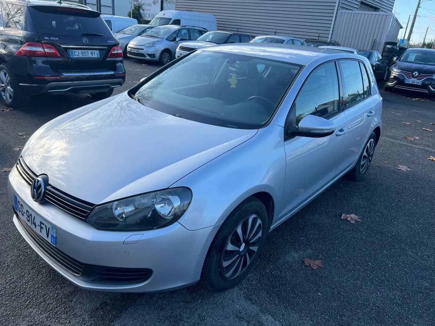 Volkswagen Golf 2.0 TDI 110CH FAP CONFORTLINE 5P Gris - 2