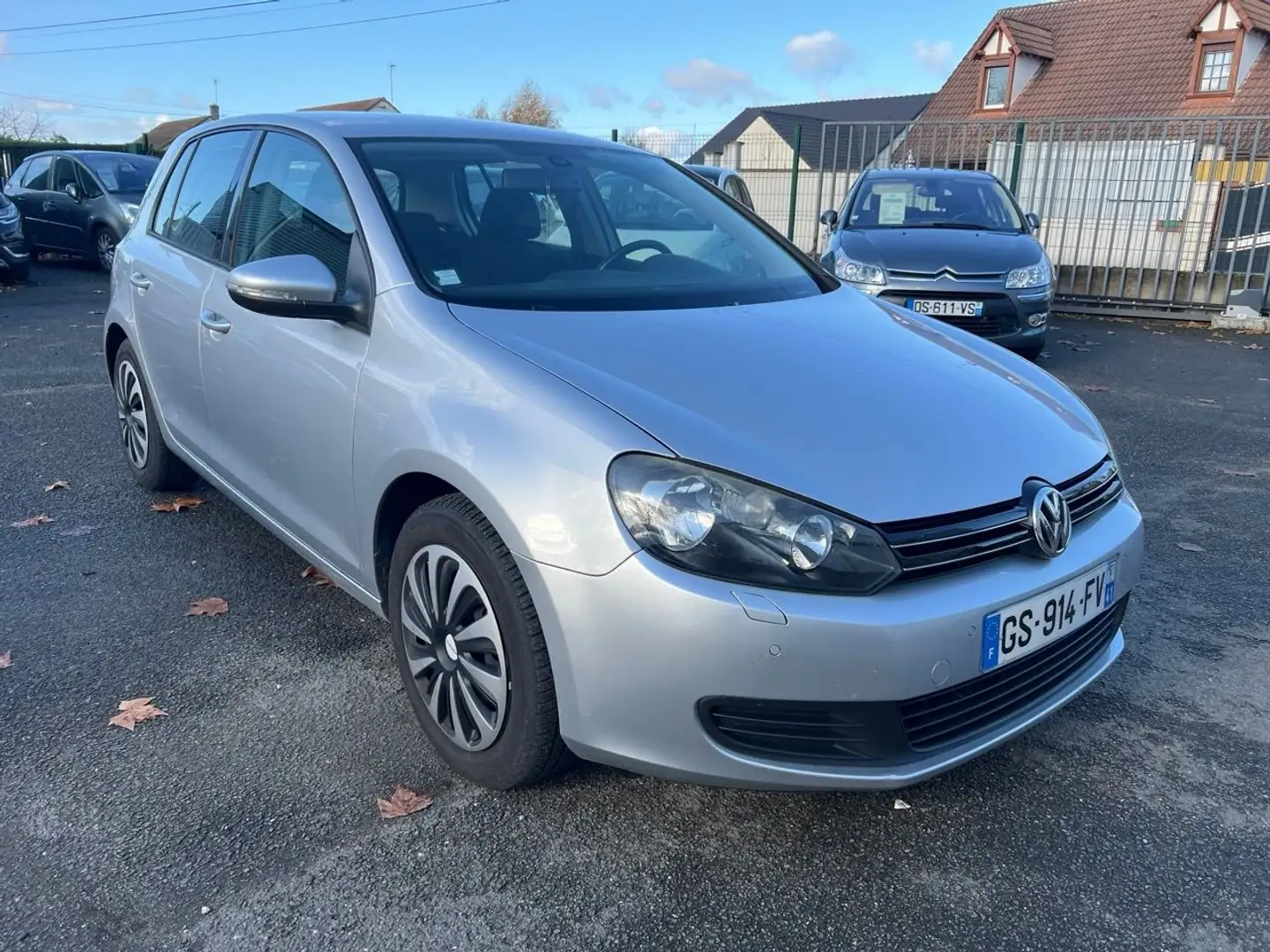 Volkswagen Golf 2.0 TDI 110CH FAP CONFORTLINE 5P Gris - 1