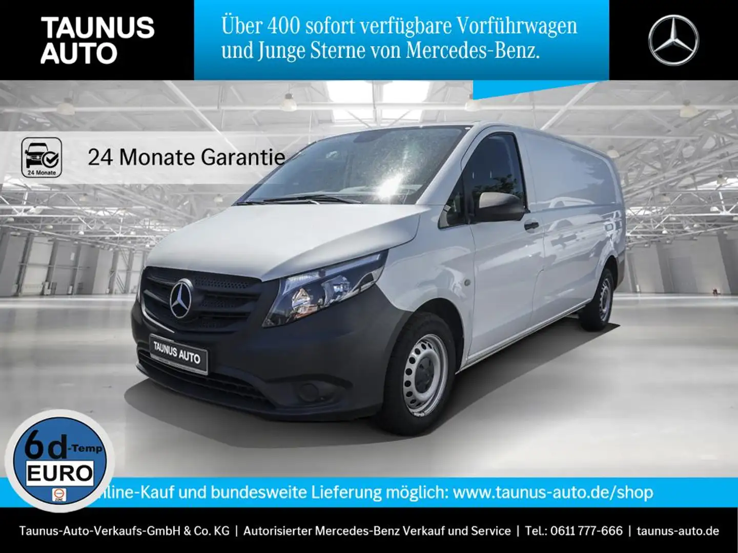 Mercedes-Benz Vito 114 extral. Standhzg Klima Tempomat Weiß - 1
