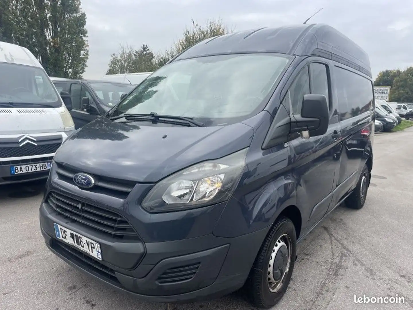 Ford Transit Custom TRANSIT FG 270 L1H2 2.2 TDCI 100CH AMBIENTE Bleu - 1