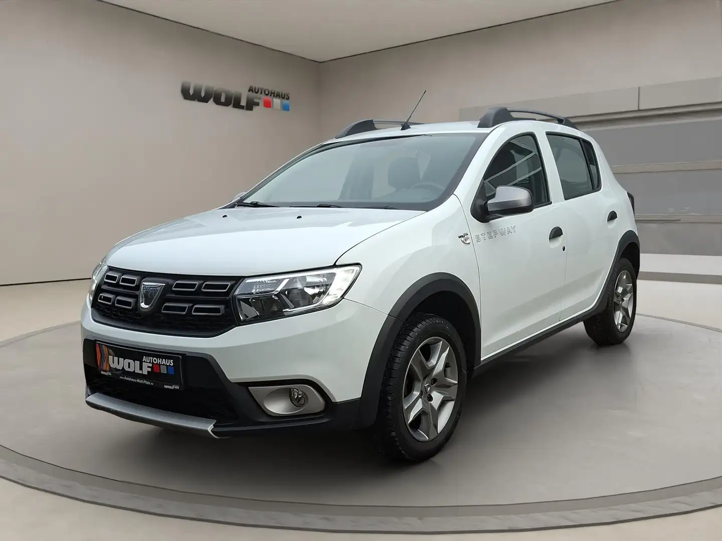 Dacia Sandero 0.9 TCe Stepway Prestige Navi~GRA~PDC~Klima Weiß - 2