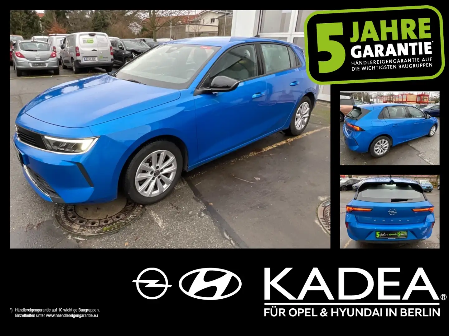 Opel Astra L 1.2 16''LM,LED,KlimaA,Wi-Pkt,DAB+ Blau - 1