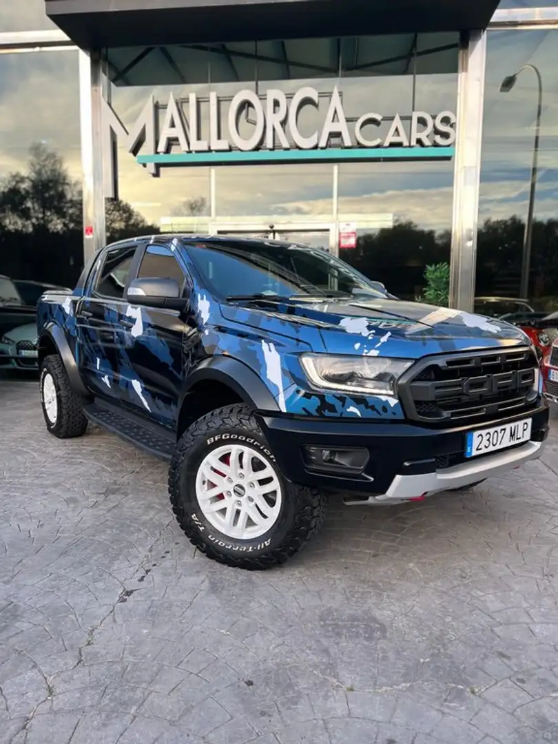 Ford Ranger 2.0 Ecoblue DCb. Raptor 4x4 Aut. 213 Azul - 2