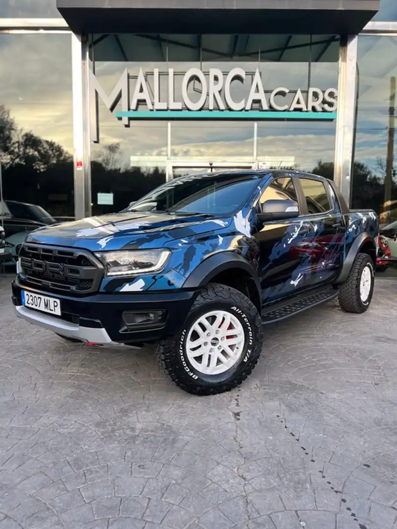 Ford Ranger 2.0 Ecoblue DCb. Raptor 4x4 Aut. 213 Azul - 1