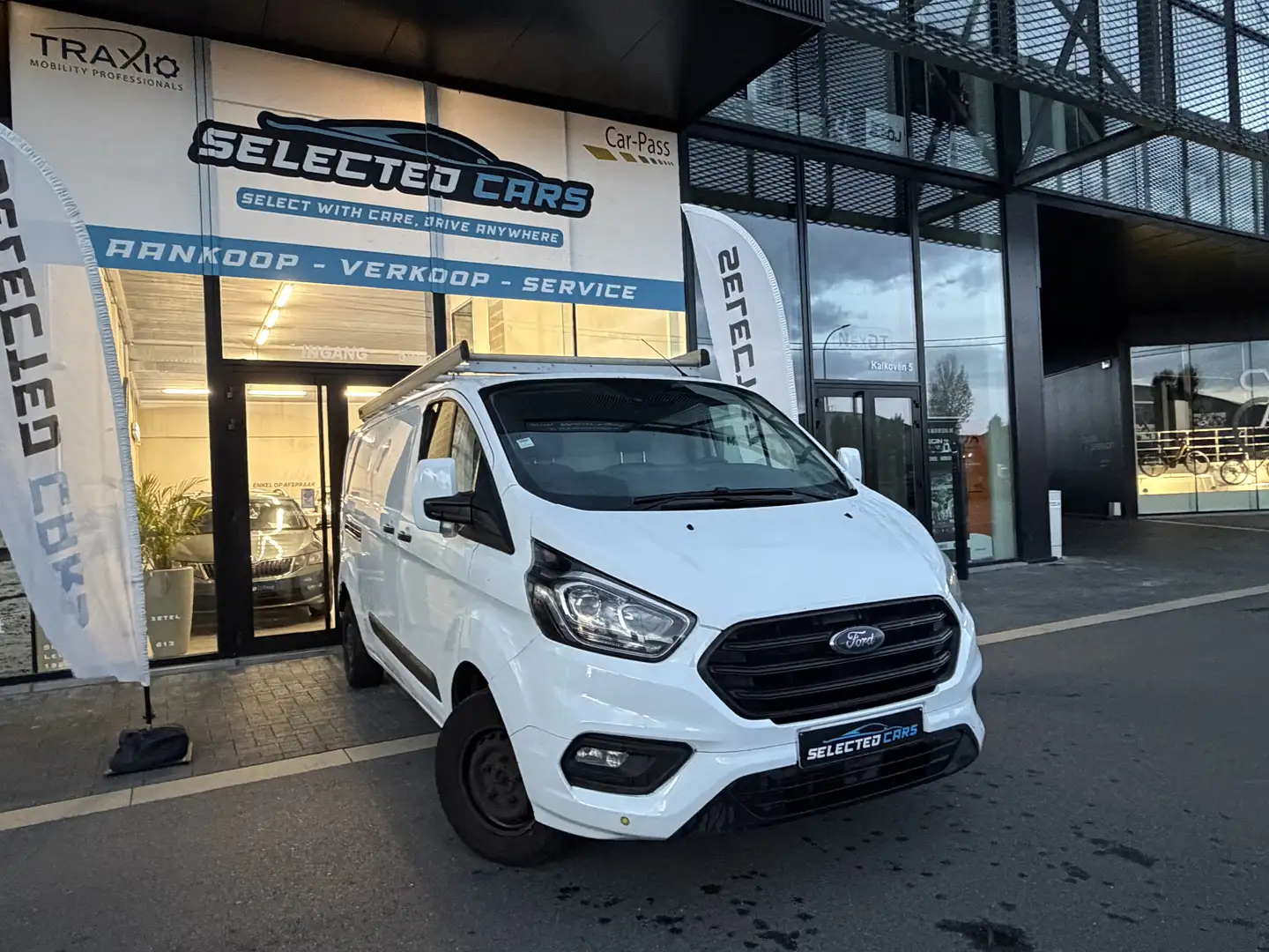 Ford Transit Custom 300 L1H2 LKW VA MH Trend Blanc - 1