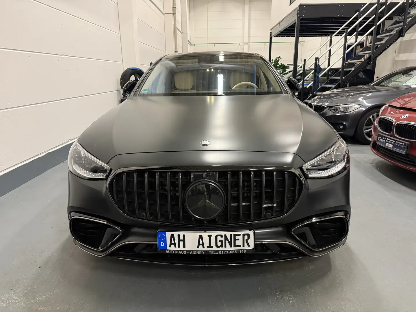 Mercedes-Benz S 63 AMG E Performance 4Matic+ L Vollausstattung NP 285.000 Noir - 2
