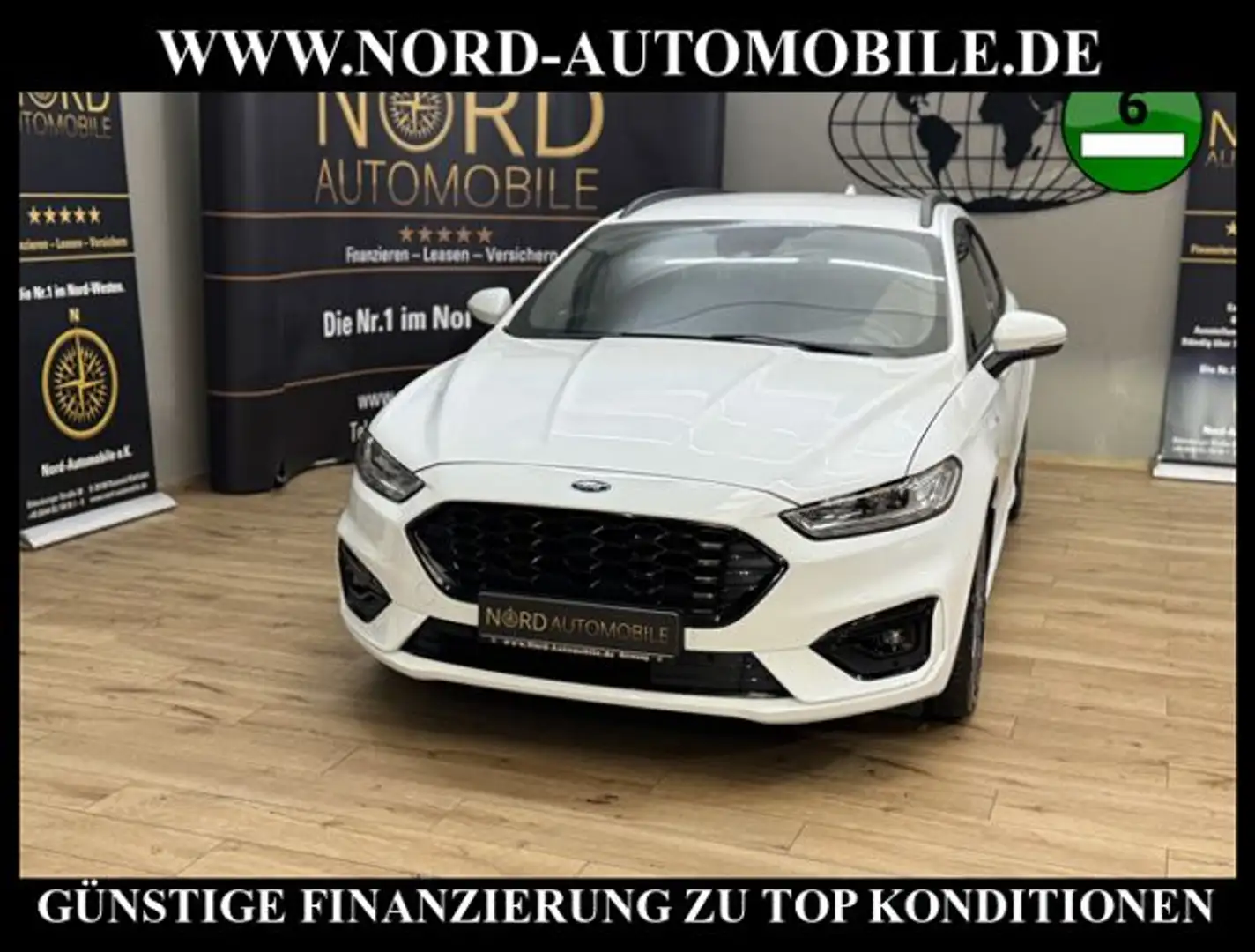 Ford Mondeo Turnier ST-Line AWD/4x4 *AHK*19Z*STHZ*ACC Biały - 1
