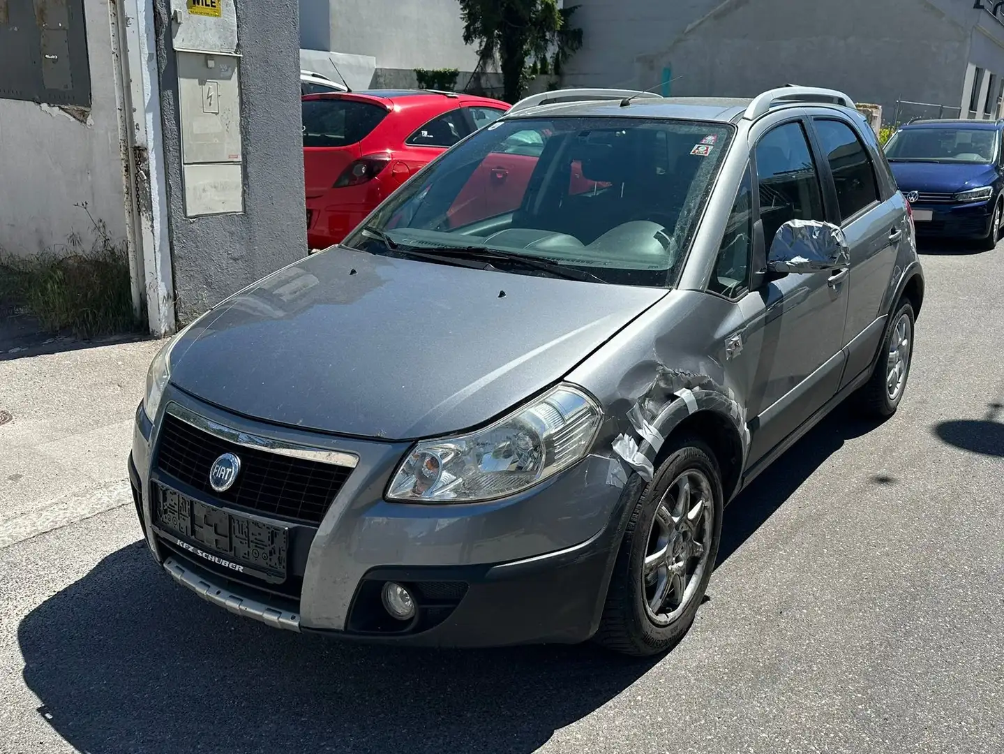 Fiat Sedici 1,9 JTD Multijet Emotion Allrad 120PS Grau - 1