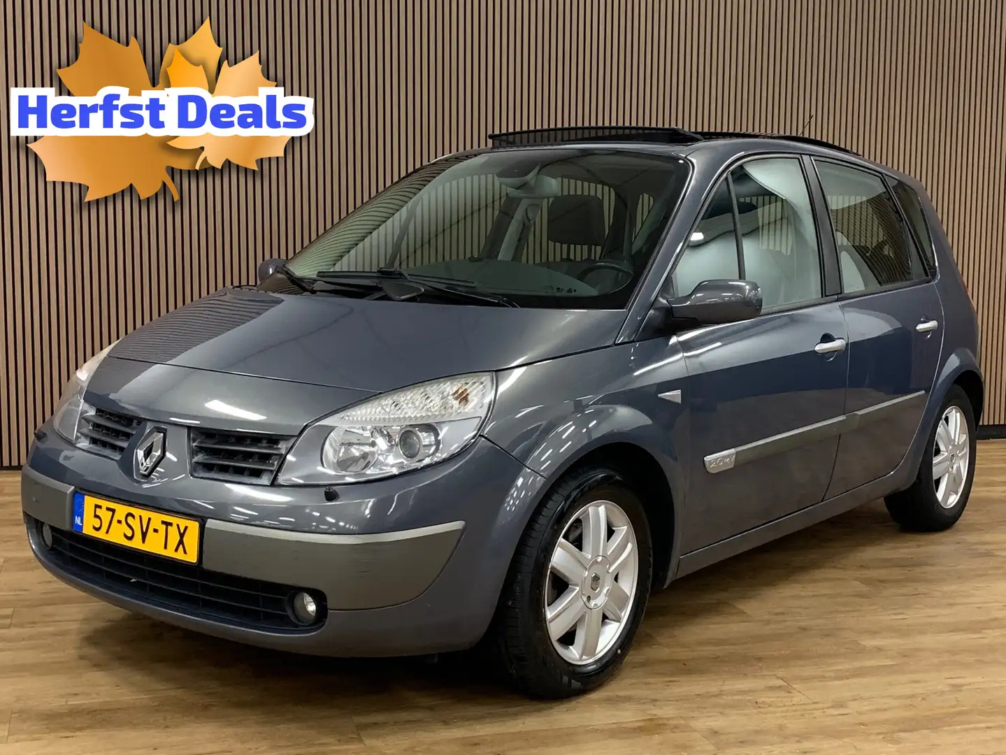 Renault Scenic 2.0-16V Privilège Luxe|Automaat|Opendak|Navigatie| Grau - 1